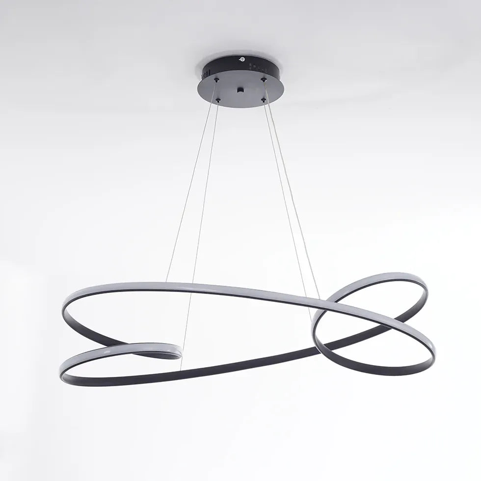 Hanglamp keuken zwart moderne met afstandsbediening