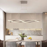 Design hanglamp keuken in grijs dubbelboog