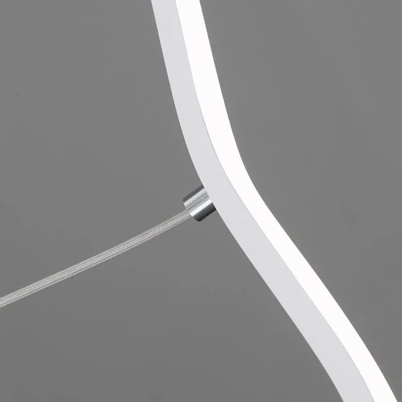 Verlichting led hanglamp wit dimbaar licht