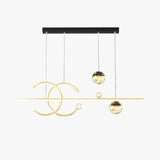 Zwarte hanglamp keuken led met plafonddecoratie