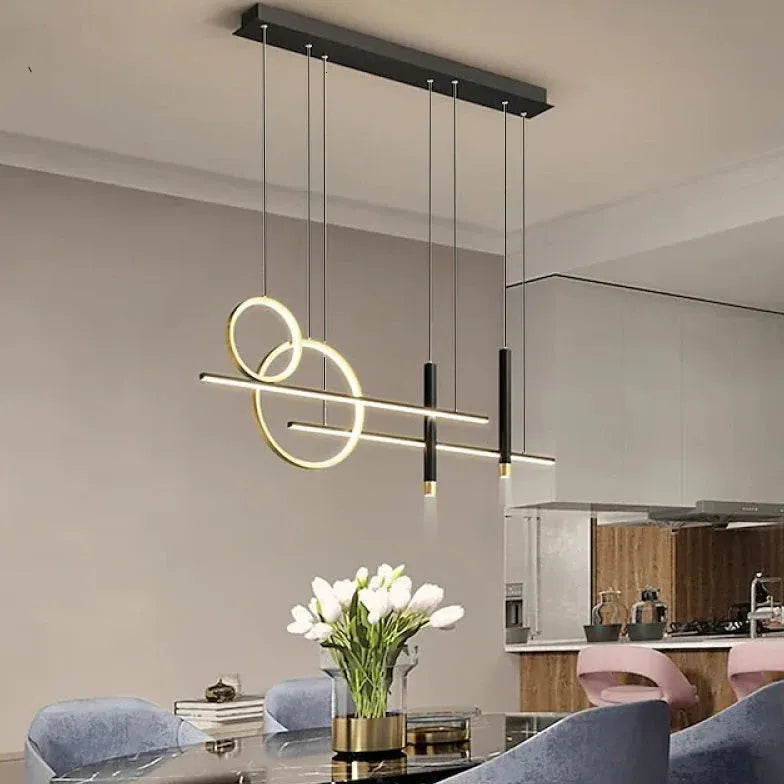 Keuken hanglamp zwart met dimfunctie