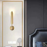 Wandlampen goud kleur slaapkamer met up down verlichting