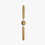 Wandlampen goud kleur slaapkamer met up down verlichting