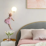 Wandlamp kinderen roze voor meisjeskamer