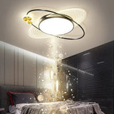 Romantische plafondlamp slaapkamer met dimbare functie