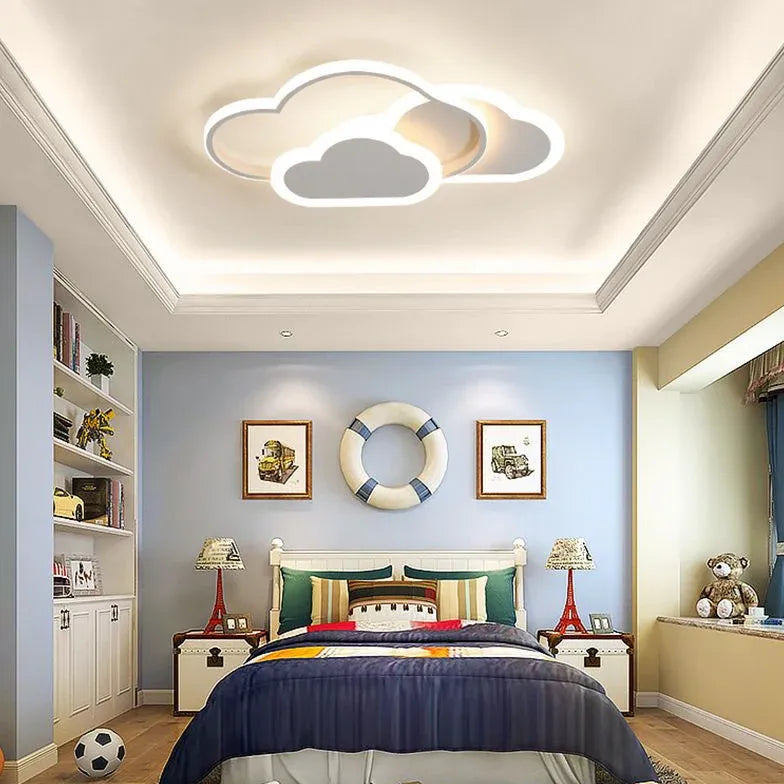 Slaapkamer sterrenvormige ventilator kinderplafondlamp