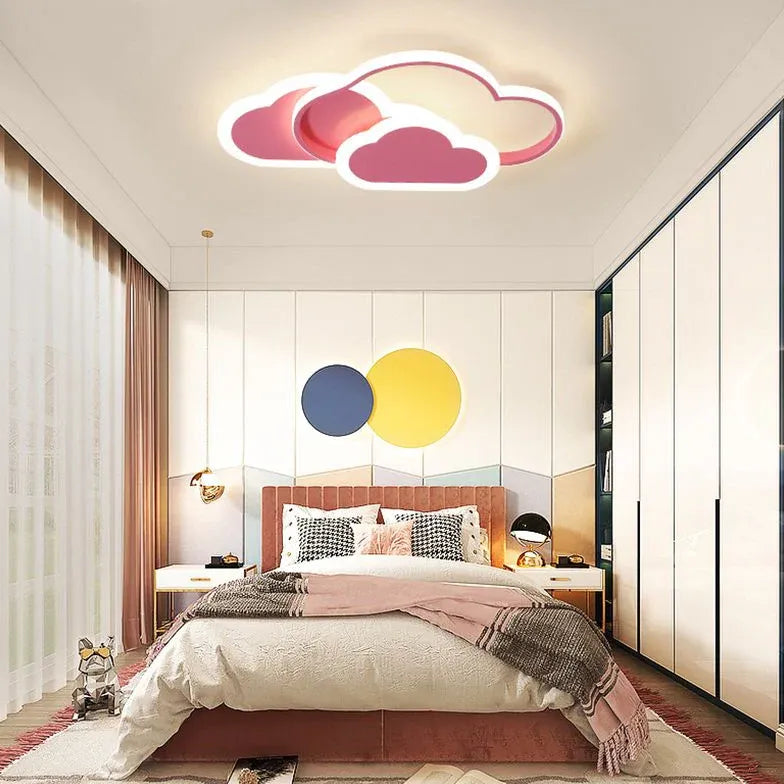 Slaapkamer sterrenvormige ventilator kinderplafondlamp