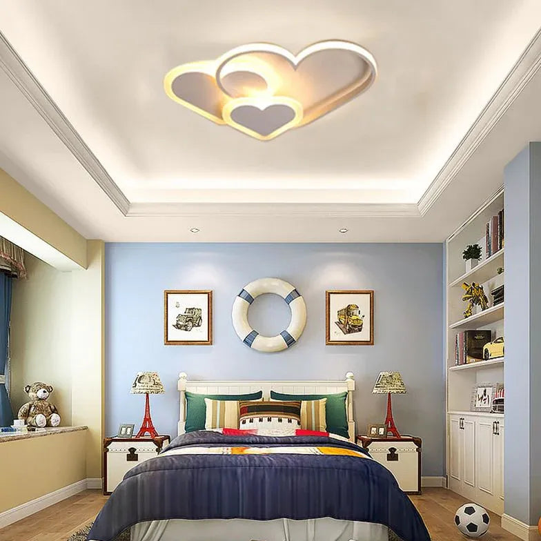 Slaapkamer sterrenvormige ventilator kinderplafondlamp