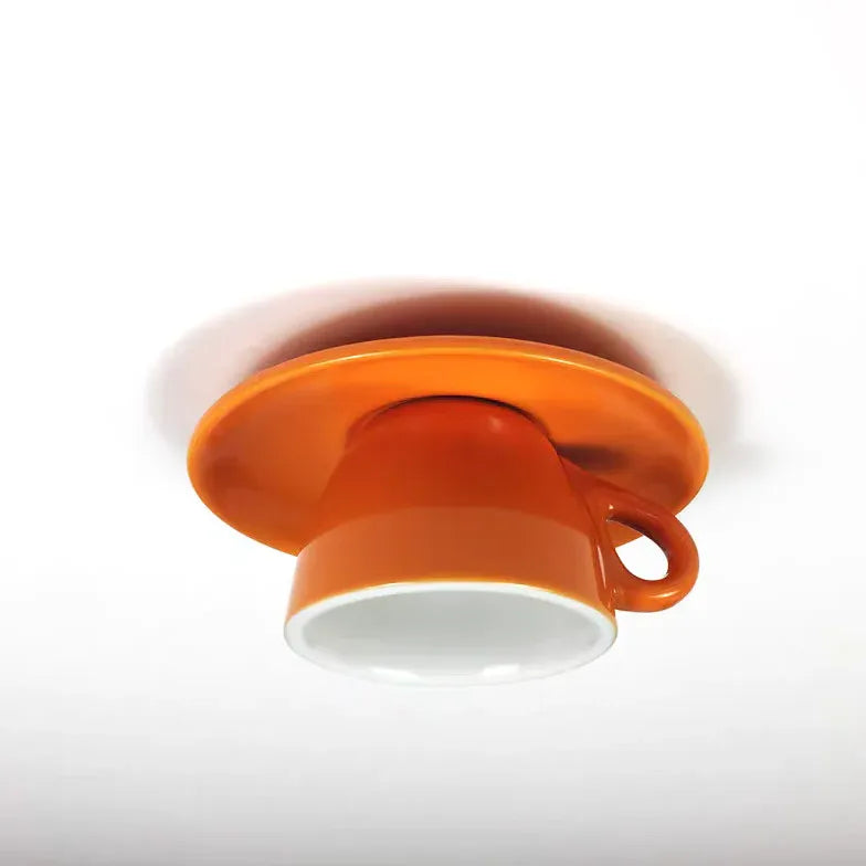 Slaapkamer blauwe koffiecup plafondlamp