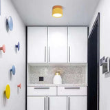 Plafond licht modern geel cilindervormig