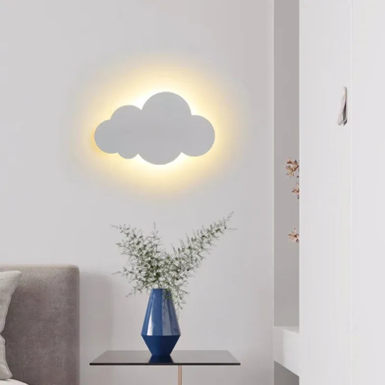 Wand led verlichting binnen wolkvormige wandlamp
