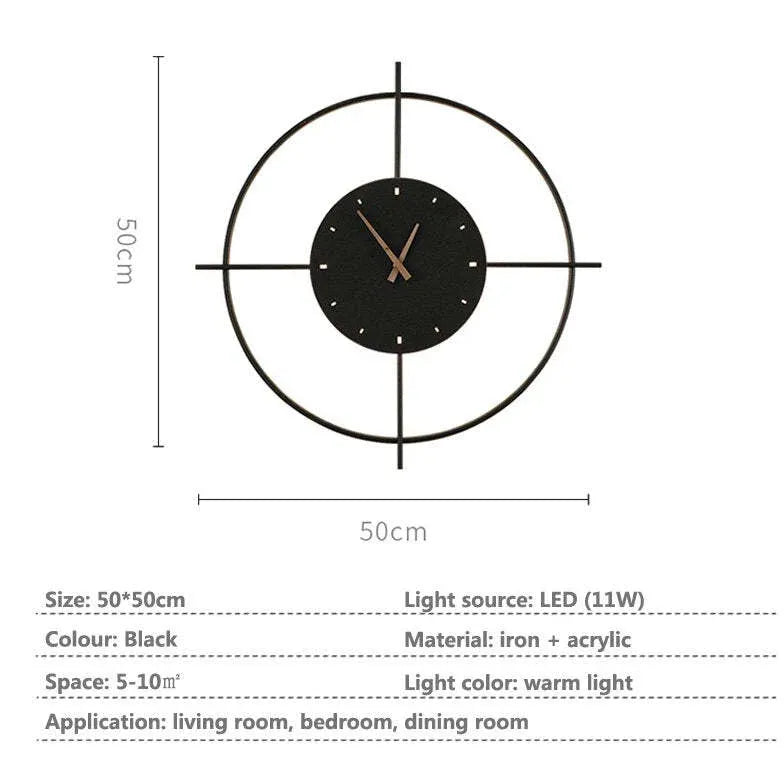 Wandlamp goud rond warm wit licht woonkamer
