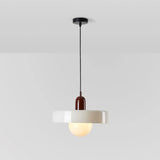 Kleine kroonluchter slaapkamer oranje glazen lamp