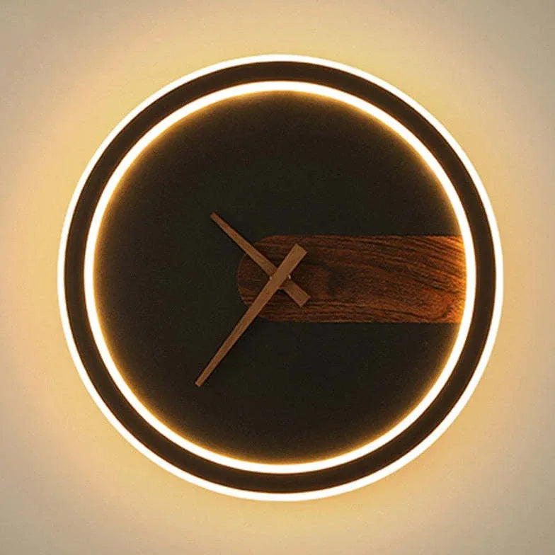 Wandlamp bruin metaal klokvormig woonkamer