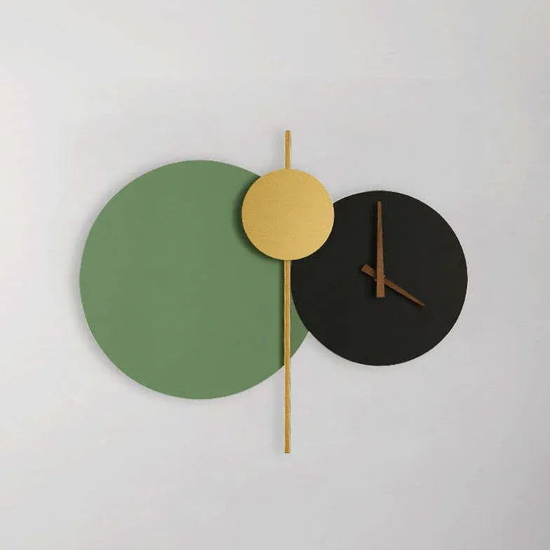 Wandlamp kunst klok minimalistisch slaapkamer