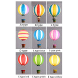 Hanglamp slaapkamer kind kleurrijke luchtballon