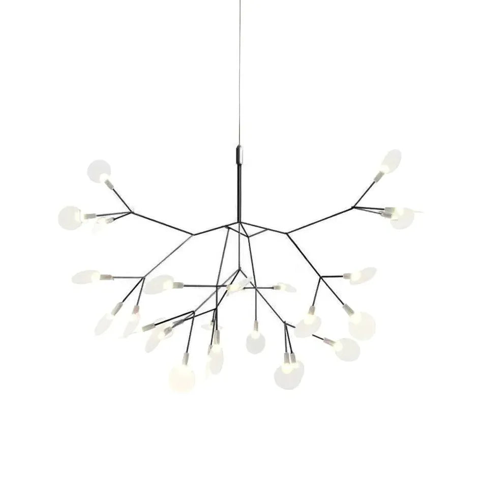 Rose gouden hanglamp takvormig dimbaar