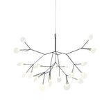 Rose gouden hanglamp takvormig dimbaar