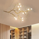 Boomstam hanglamp modern slaapkamer