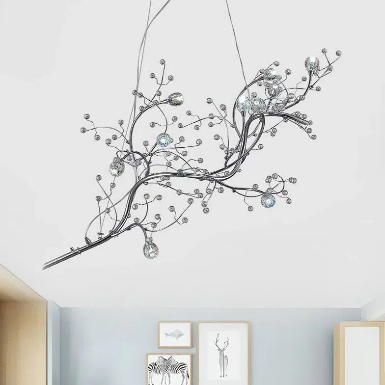 Boomstam hanglamp modern slaapkamer