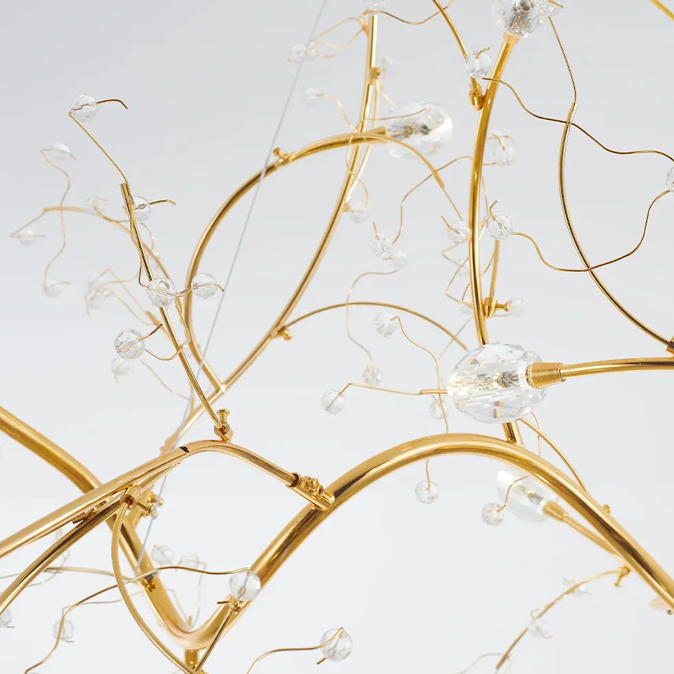 Boomstam hanglamp modern slaapkamer