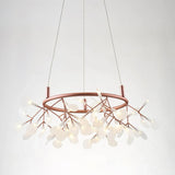 Kroonluchters modern met ringvormig creatief ontwerp