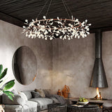 Kroonluchters modern met ringvormig creatief ontwerp