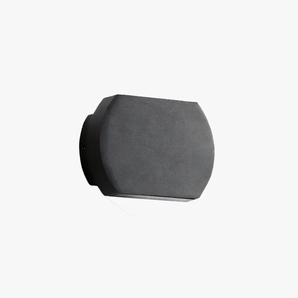 Wandlampen up down zwart met warm licht