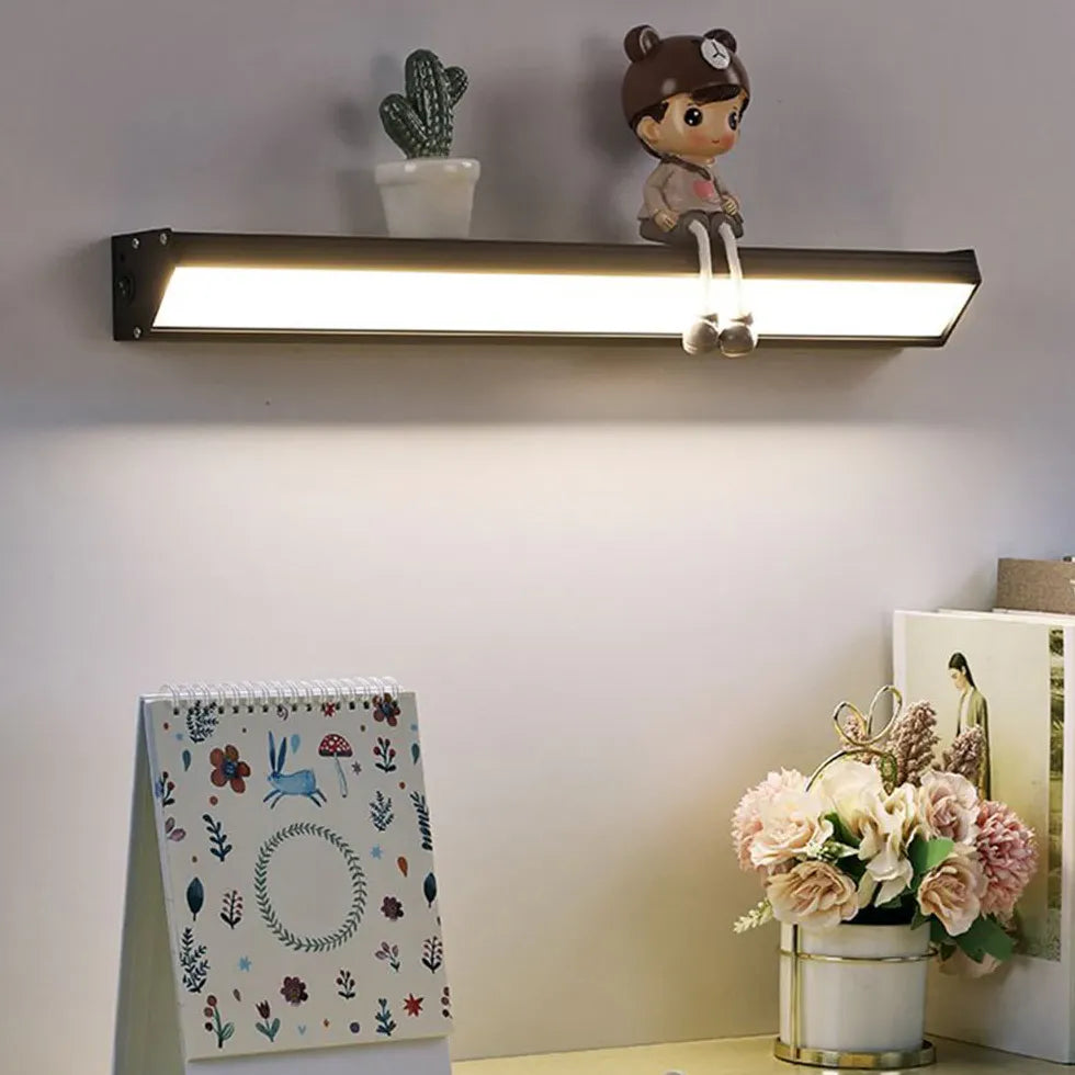 Wandlamp zwart binnen dimbaar led
