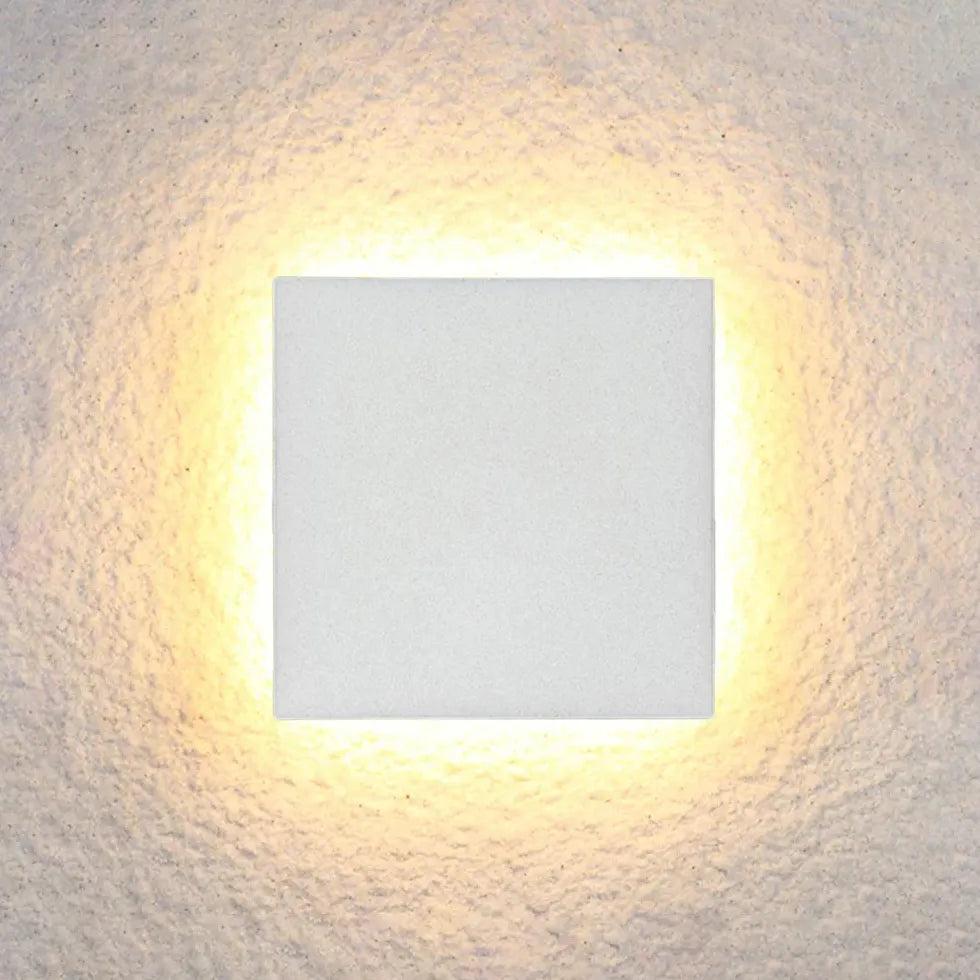 Wandlamp buiten zwart sensor met ronde vorm