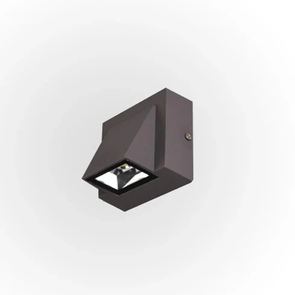Wandlamp buiten zwart modern aluminium