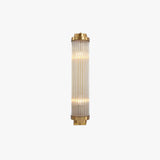 Wandlamp goud glas modern voor slaapkamer