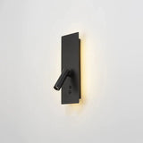 Leeslamp aan muur zwarte mat slaapkamer
