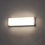 Buiten wandlamp met sensor en zonne energie kubus