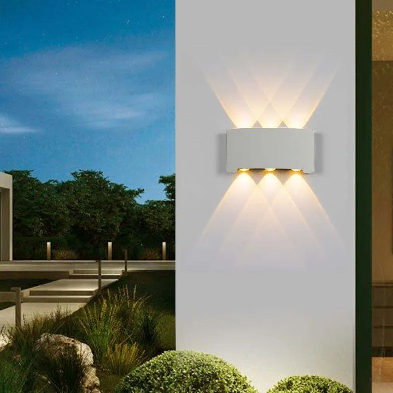 Wandlamp buiten up down witte led verlichting