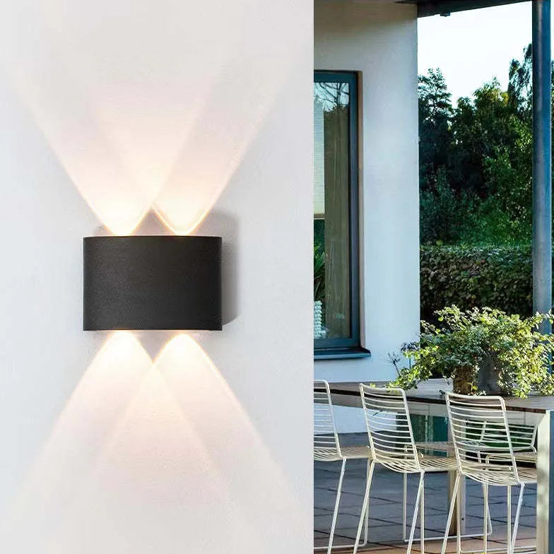 Wandlamp buiten up down witte led verlichting