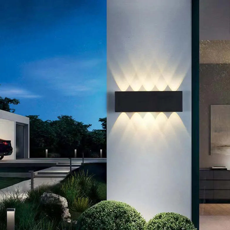 Wandlamp buiten up down witte led verlichting