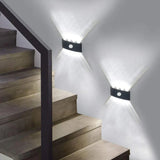 Up down light buiten met sensor wit modern
