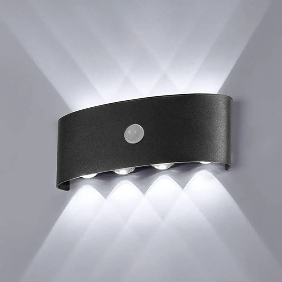 Up down light buiten met sensor wit modern