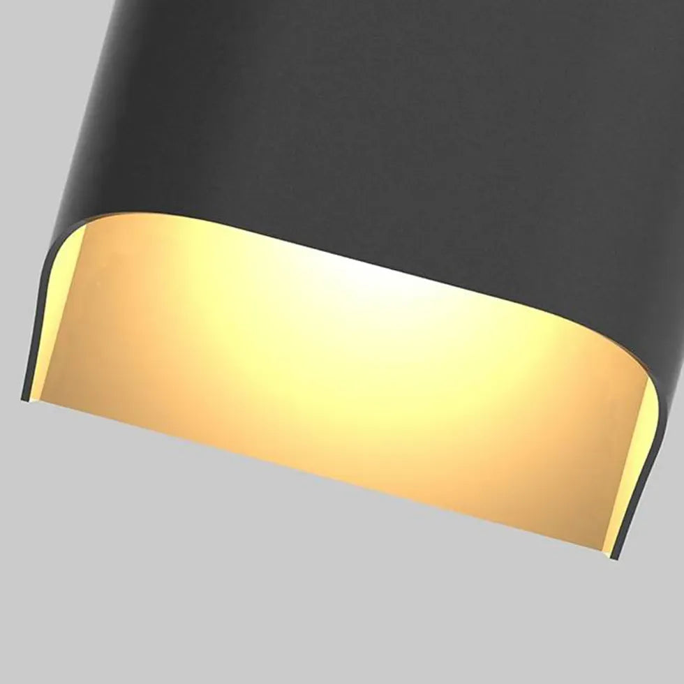 Up en down light buiten met zonne-energie wandlamp