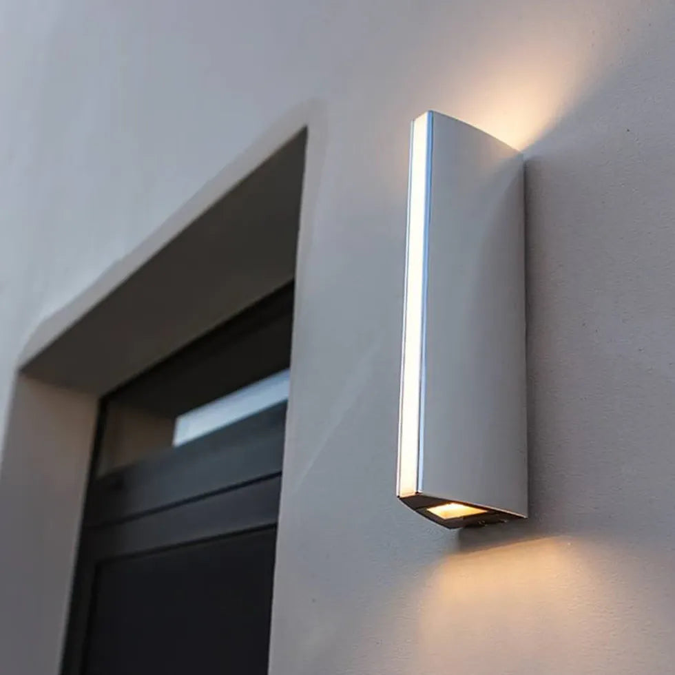 Buitenlampen wandlamp zwart licht naar boven beneden
