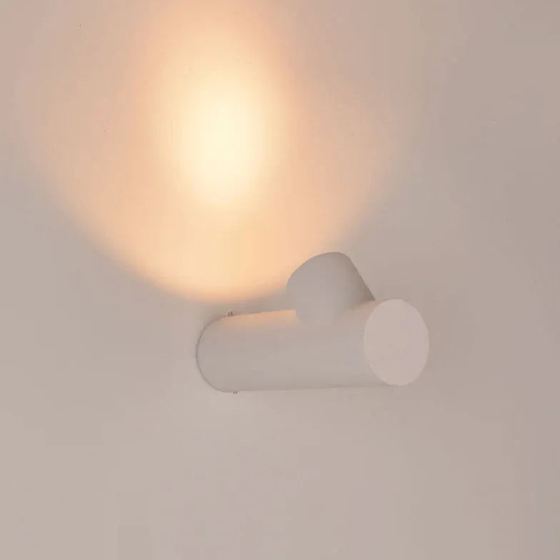 Licht voor buiten modern met cilindrische wandlamp