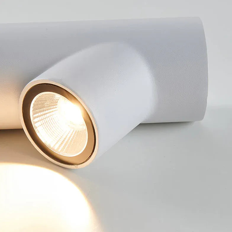 Licht voor buiten modern met cilindrische wandlamp