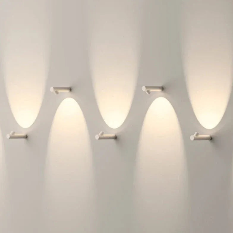 Licht voor buiten modern met cilindrische wandlamp
