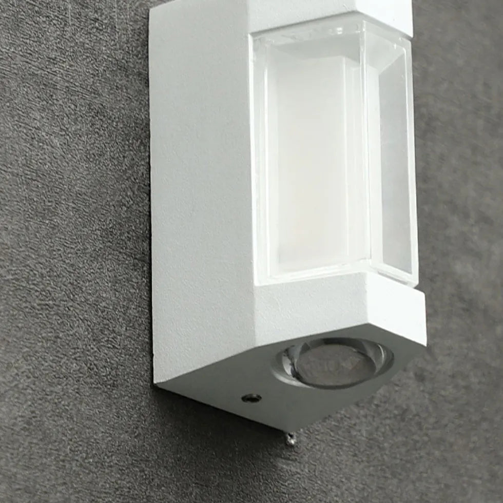 Up Down Verlichting Buiten Zwarte Wandlamp