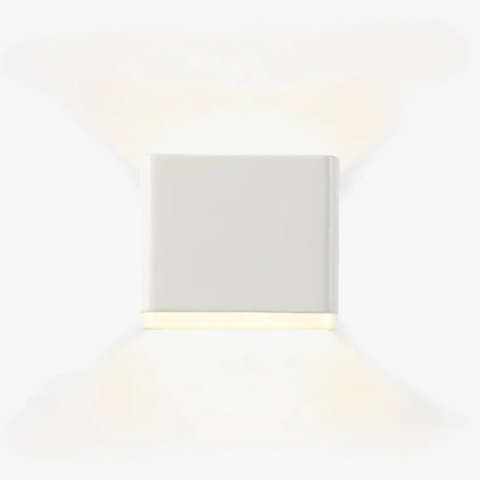 Up-down light binnen kleurrijk met kubusontwerp