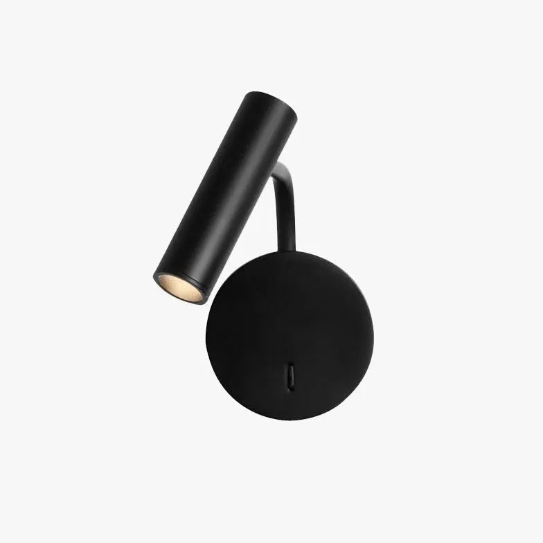 Slaapkamer leeslamp zwart met verstelbare arm