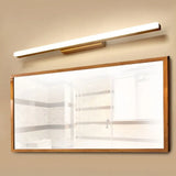 LED verlichting voor binnen met houten wandlamp
