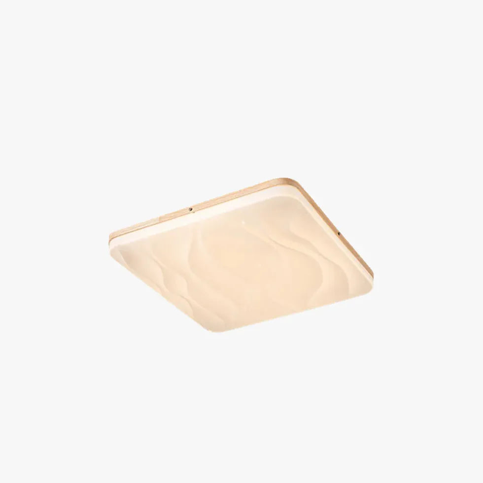 Plafondlamp plat vierkante dimbare lamp