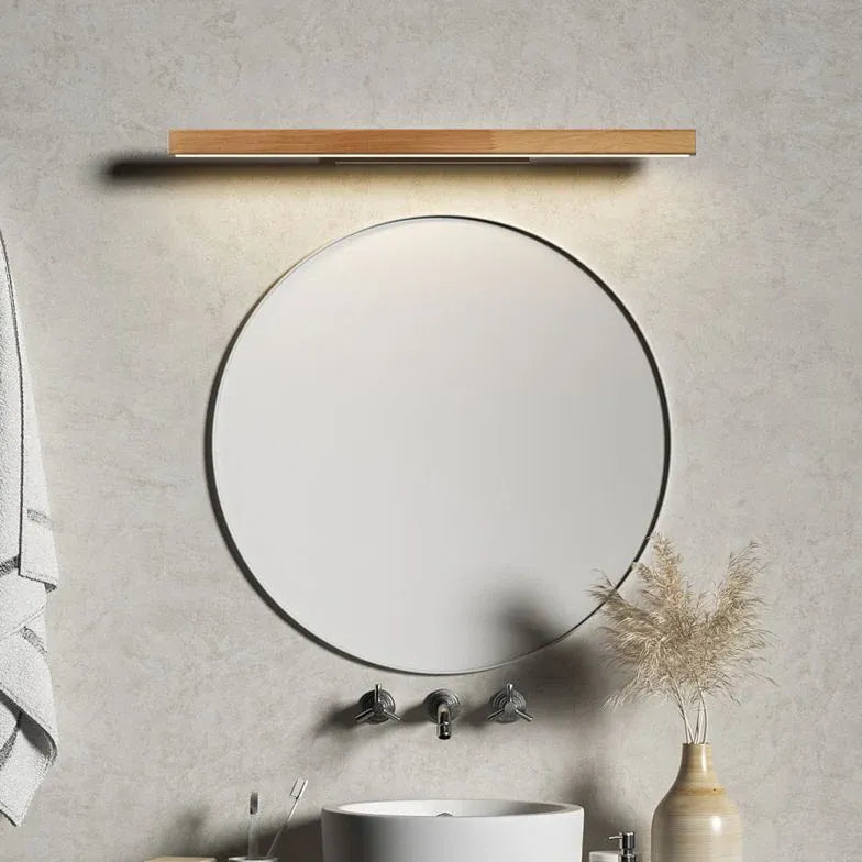 Wandlamp dimbaar LED met houten ontwerp